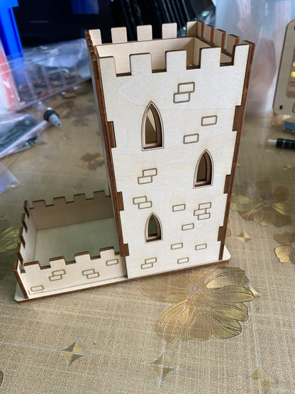 Dice Tower Broken House Castle