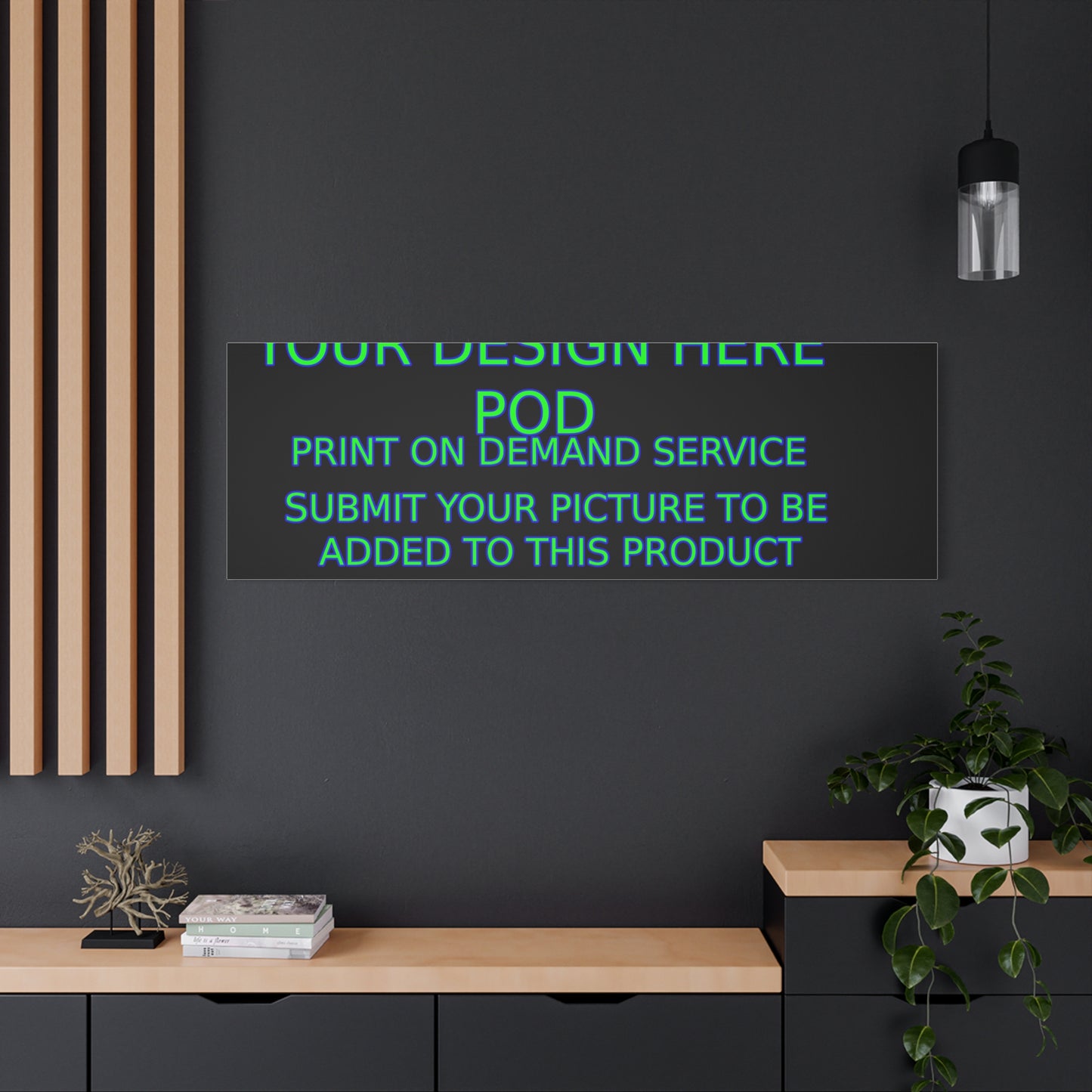 Custom Matte Canvas Print - Create Your Design