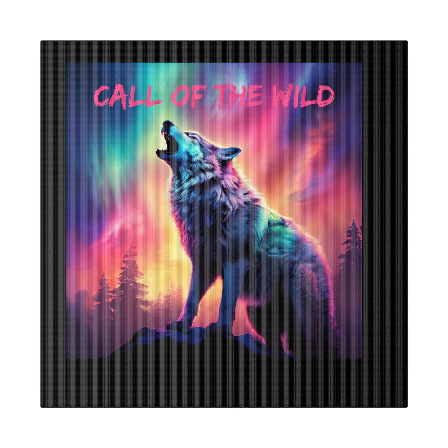 Call Of The Wild Matte Canvas, Stretched, 0.75"