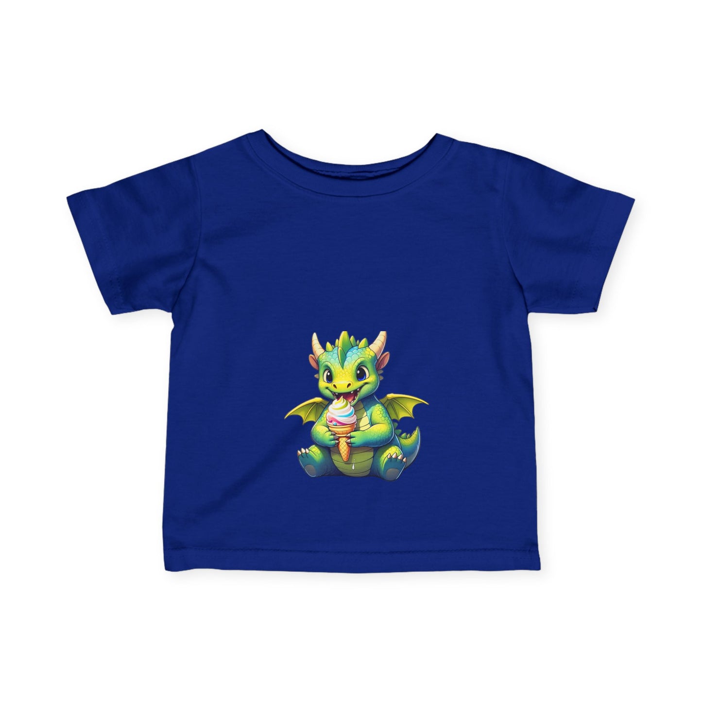 Cute Dragon Infant Tee - Fun, Soft Jersey Shirt for Kids