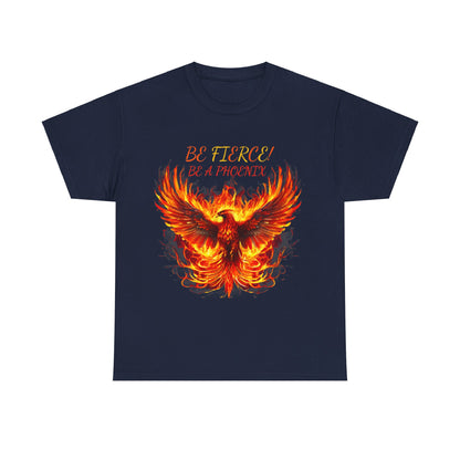 Fierce Like A Phoenix Unisex Heavy Cotton Tee