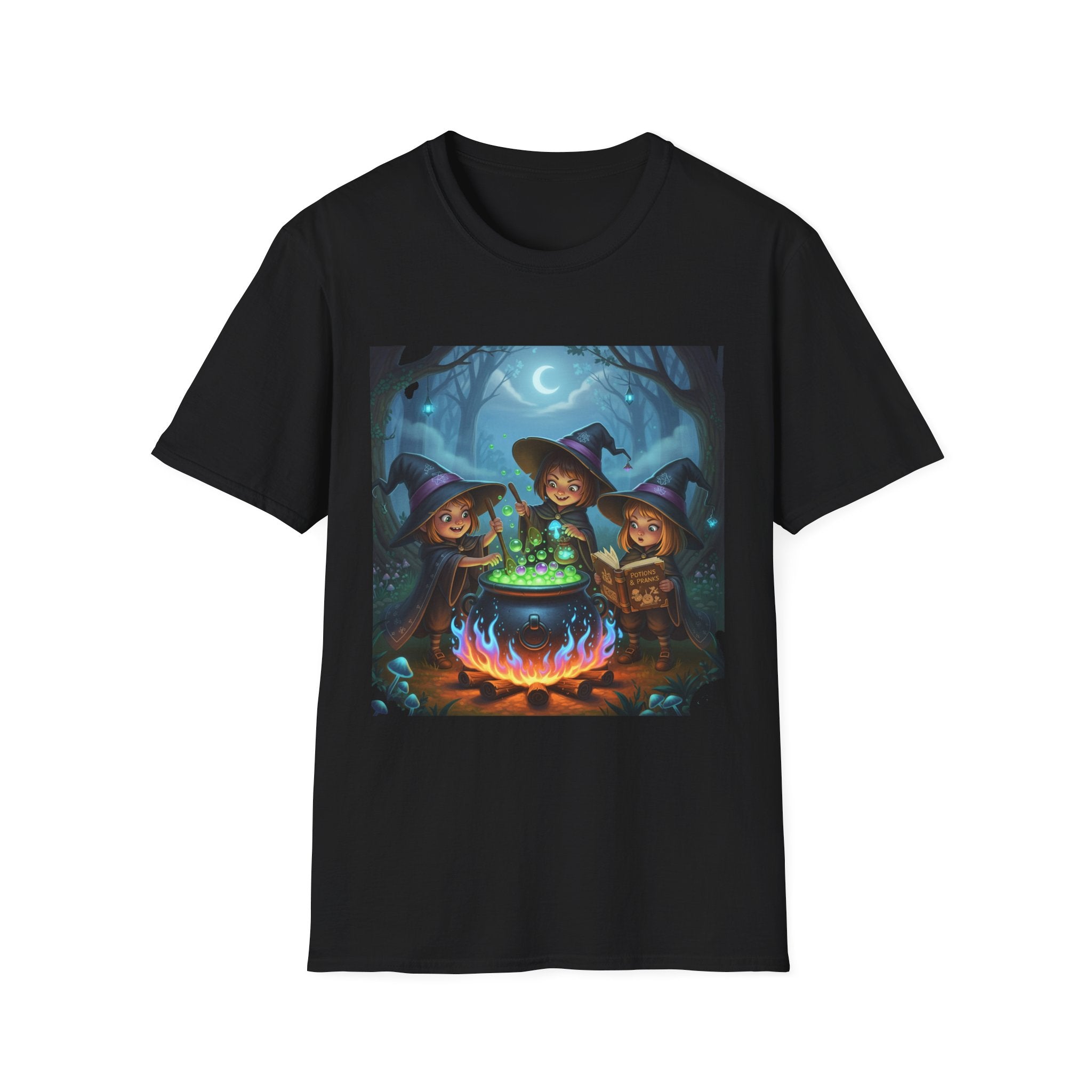 Mystical Witch T-Shirt | Spooky Halloween Wear, Unisex Tee, Graphic Tees for Fall, Witchy Aesthetic, Cute Casual Top