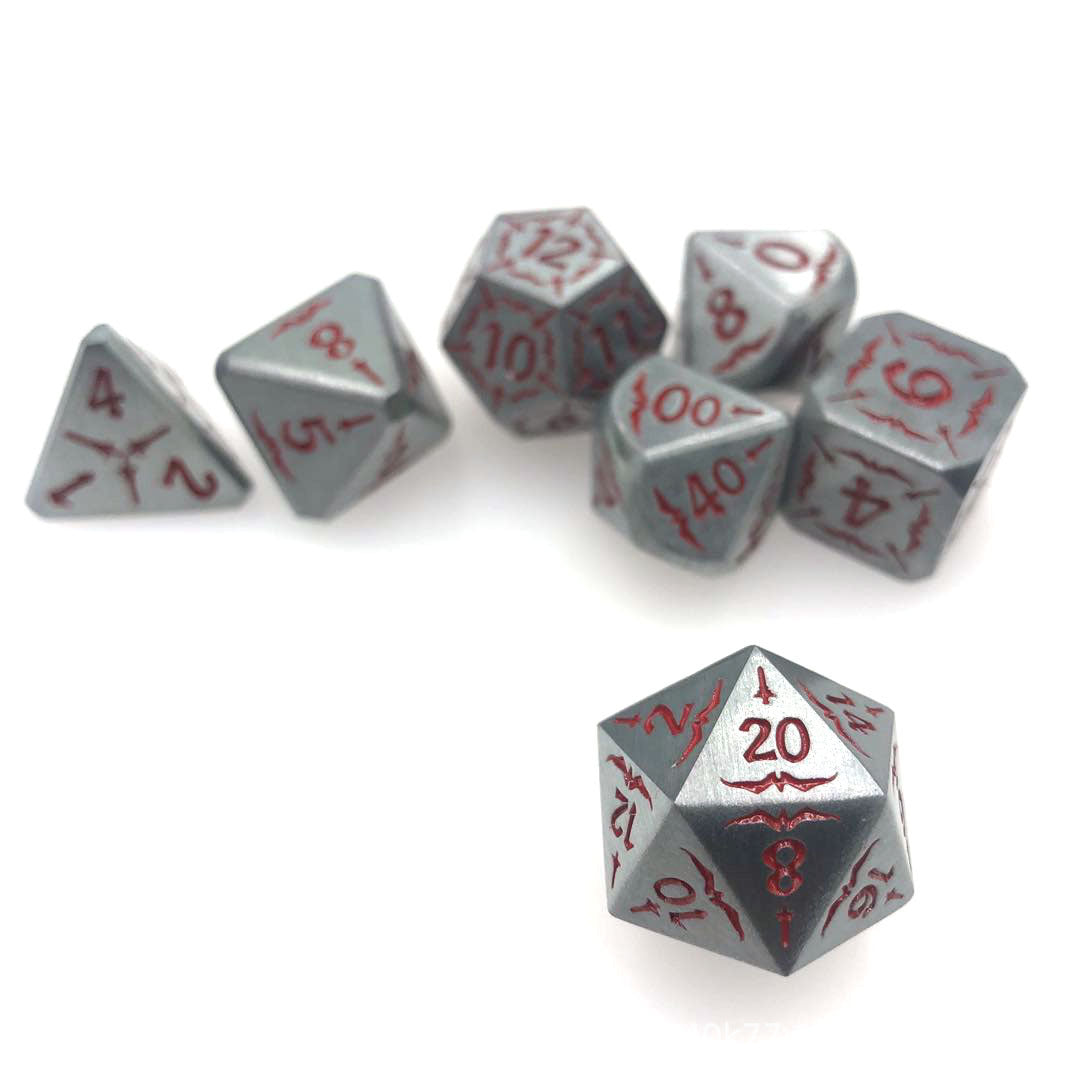 Metal Dice DND Running Ball Dice