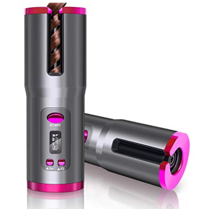 Automatic Hair Curler, Wireless Portable USB Charging Curler