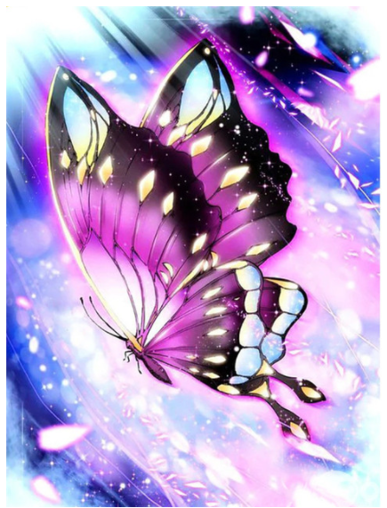 Butterfly Theme Diamond Painting Kit