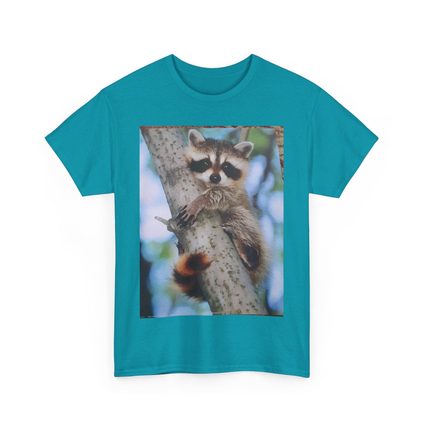 Racoon 1 Unisex Heavy Cotton Tee