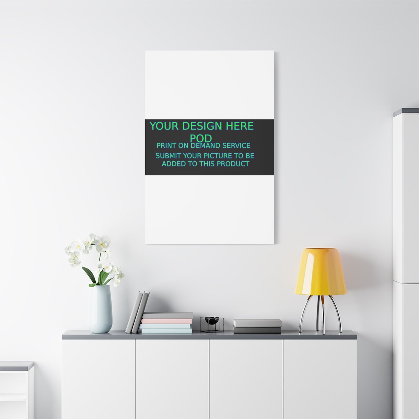 Custom Matte Canvas Print - Create Your Design