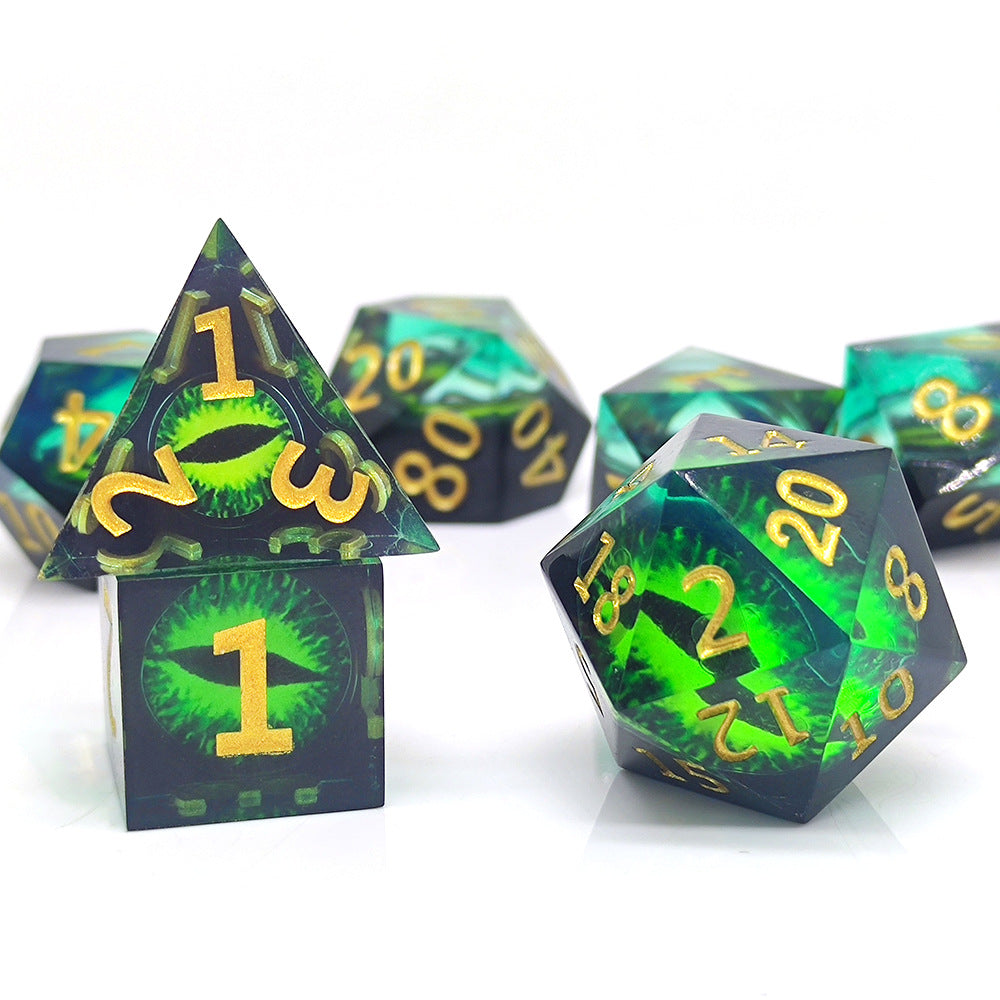 New Resin Longan Dice Toy