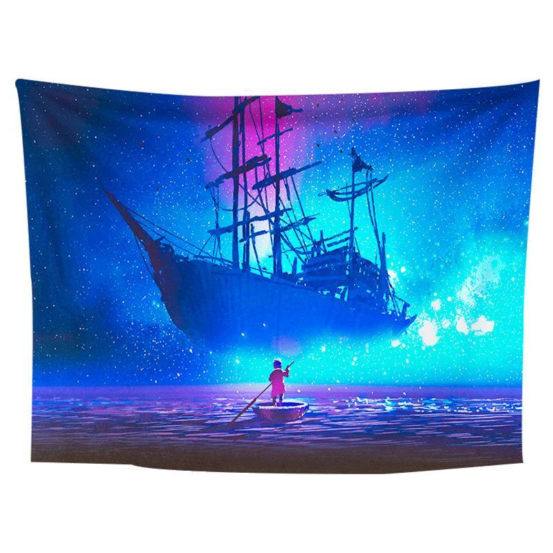 Ghost Ship Tapestry