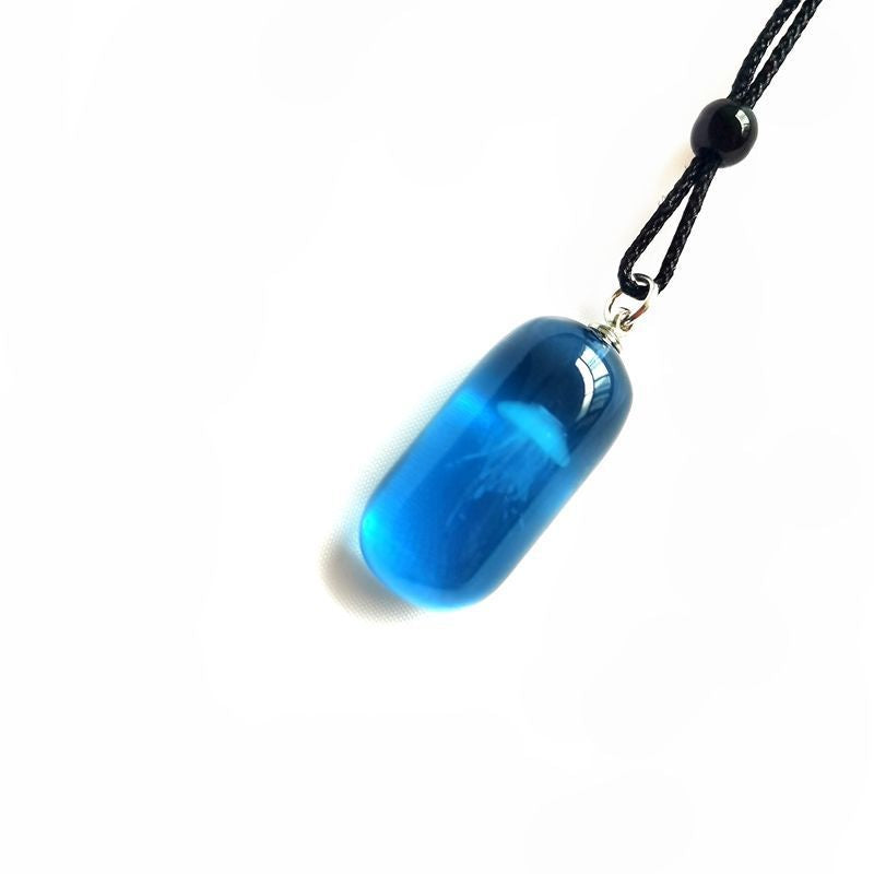 Fashion Personality Jellyfish Glow Necklace