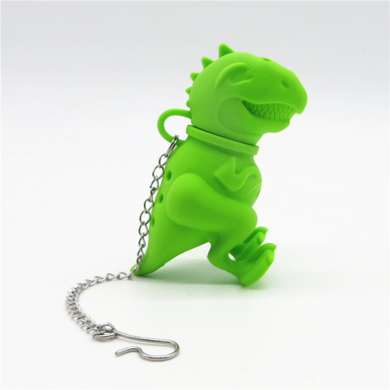 Creative Cute Silicone Dinosaur Tea Filter