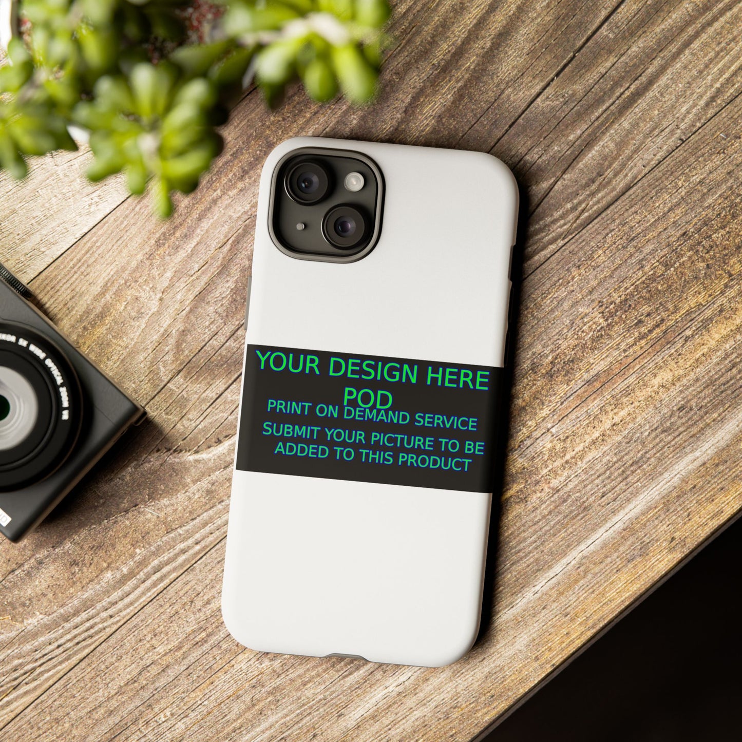 Customizable Tough Phone Case - Your Design Here - Perfect Gift for Birthdays & Holidays