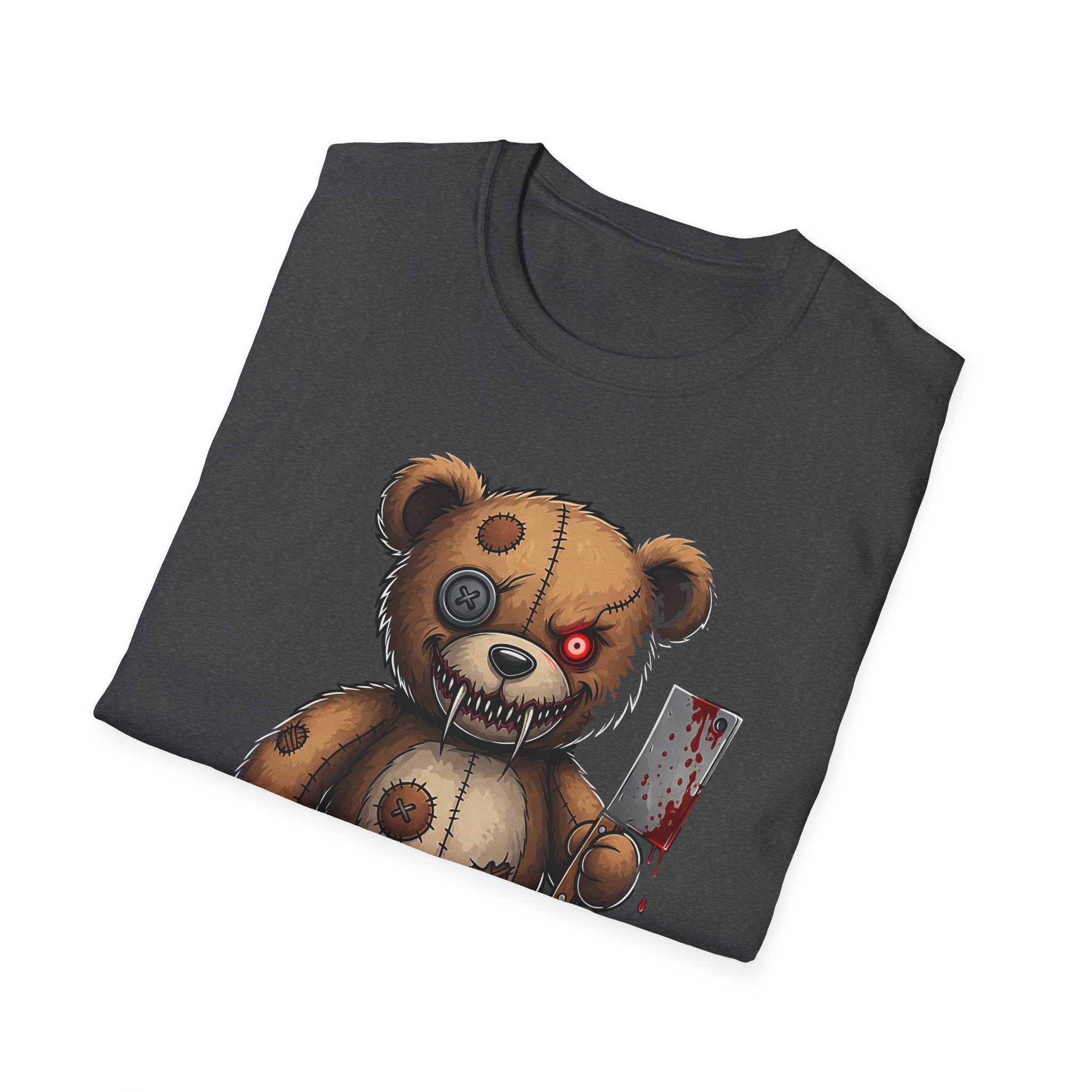 Scary Terry Unisex Softstyle T-Shirt, Funny Graphic Tee, Horror Shirt, Gift for Halloween, Casual Wear, Unique Gift