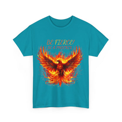 Fierce Like A Phoenix Unisex Heavy Cotton Tee