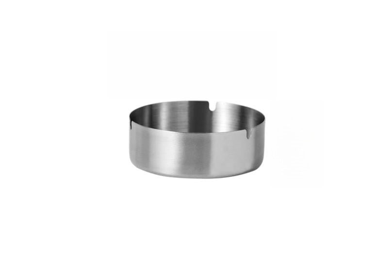 Simple Thickened Practical Stainless Steel Ash Tray