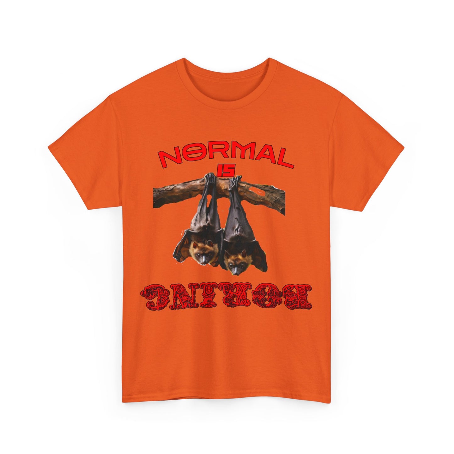 Normal Is Boring Unisex Heavy Cotton Tee