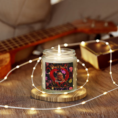 Chai Cheer Scented Candle - Coconut Apricot Wax (4oz, 9oz) - Perfect for Cozy Evenings and Celebrations