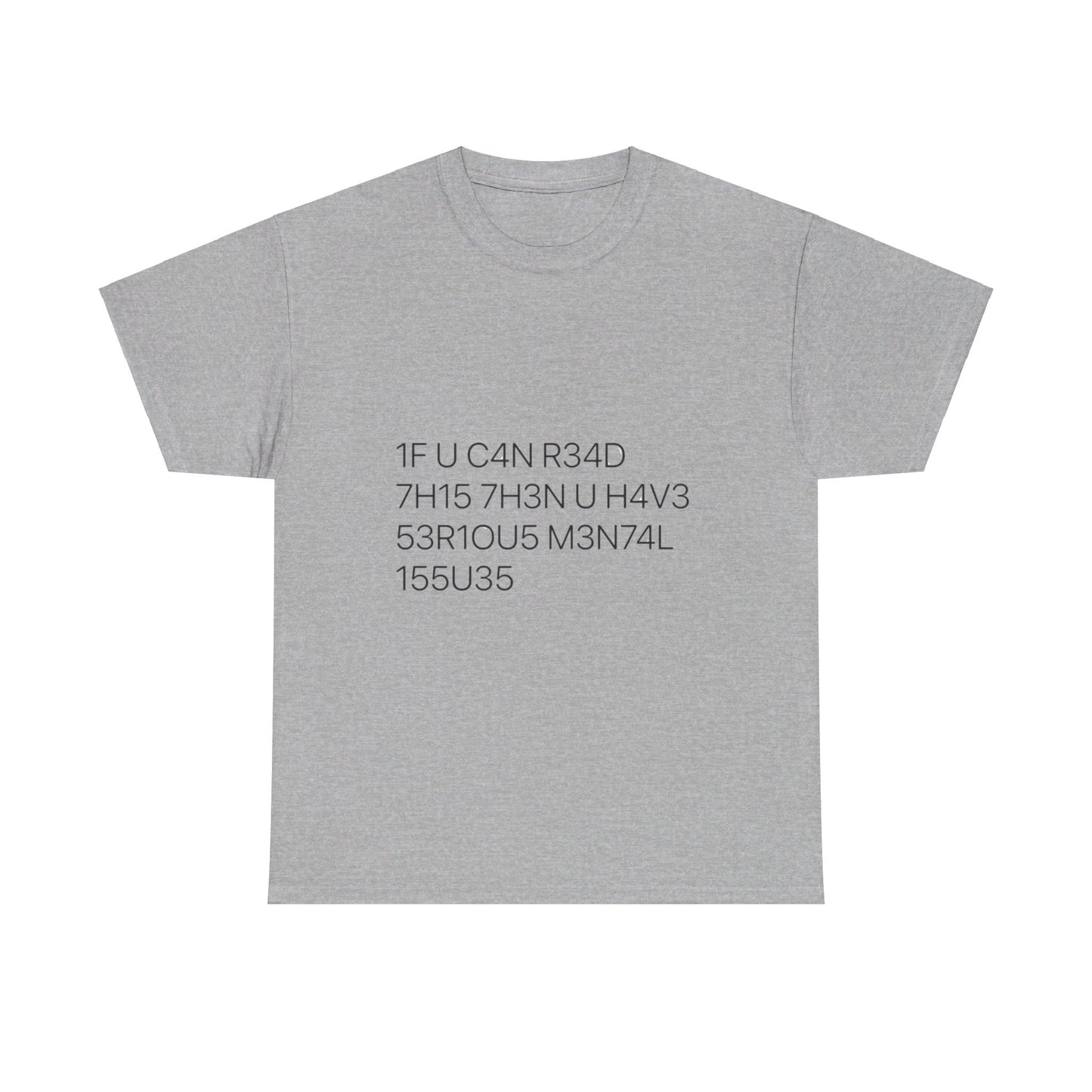 If You Can Read This Unisex Heavy Cotton Tee