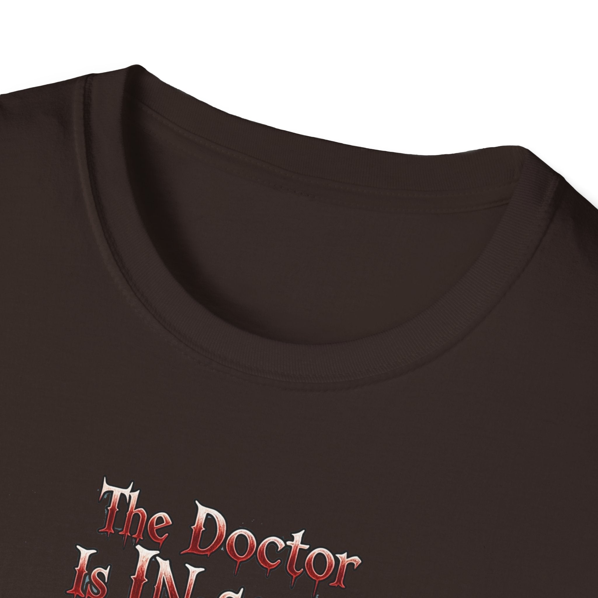 Gothic Plague In-sane Doctor T-Shirt, Unisex Softstyle Tee, Spooky Halloween Tee, Halloween Costume Shirt, Gift for Whovians, Dark Humor [...]