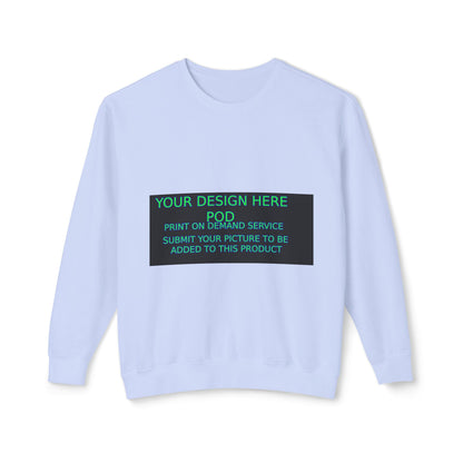 Unisex Lightweight Crewneck Sweatshirt