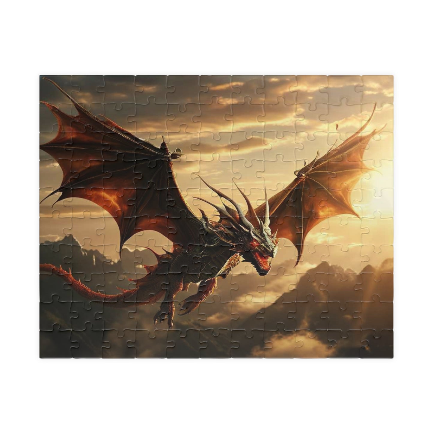 Epic Dragon flight Puzzle (110, 252, 520, 1014-piece)