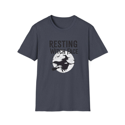 Resting Witch Face Unisex T-Shirt | Funny Halloween Tee, Gift for Witches, Witchy Apparel, Spooky Shirt, October Casual Wear