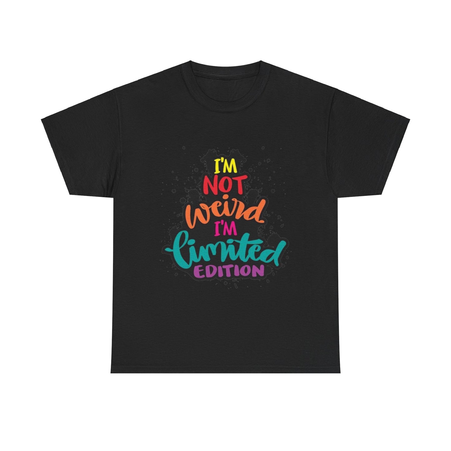 Not Weird Limited Edition Unisex Heavy Cotton Tee