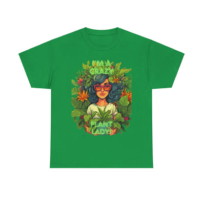 Im A Crazy Plant lady Unisex Heavy Cotton Women's Tee