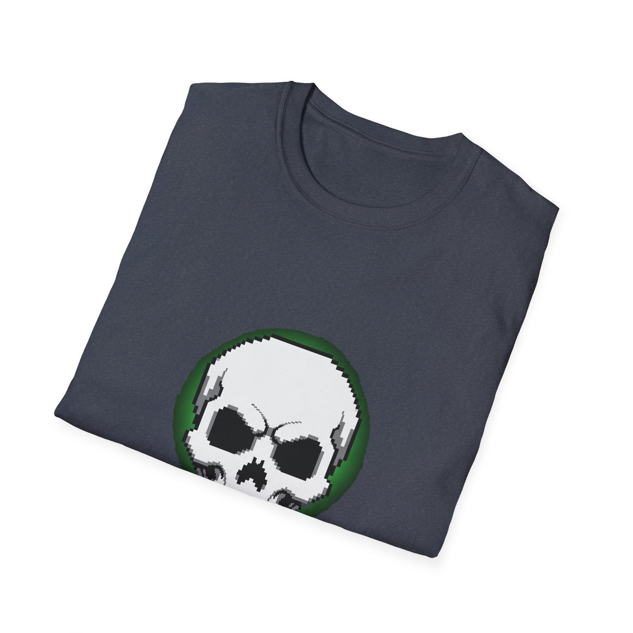 Funny Skull Graphic All My Files Are Ghosts Unisex T-Shirt, Gamer Shirt, Halloween Gift, Tech Humor Tee, Geeky Apparel, Casual Wear