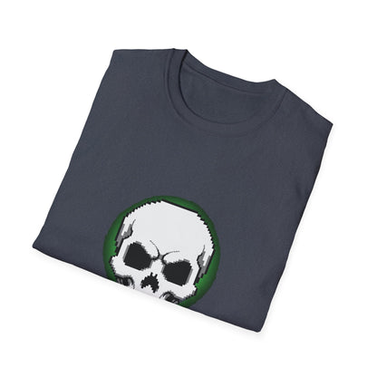 Funny Skull Graphic All My Files Are Ghosts Unisex T-Shirt, Gamer Shirt, Halloween Gift, Tech Humor Tee, Geeky Apparel, Casual Wear