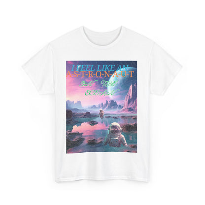 Astronaut In The Ocean Unisex Heavy Cotton Tee