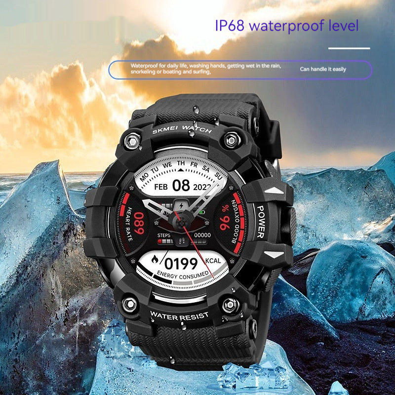 Intelligent Waterproof Student Double Luminous Men's Water-proof Watch