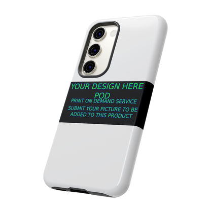 Customizable Tough Phone Case - Your Design Here - Perfect Gift for Birthdays & Holidays