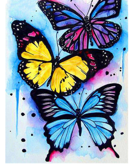 Butterfly Theme Diamond Painting Kit