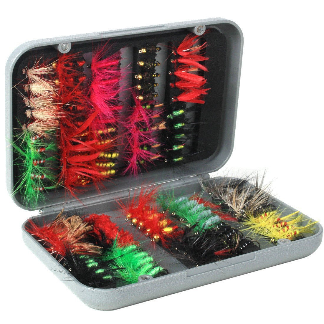 Fishing Gear 100 Fly Bait Set