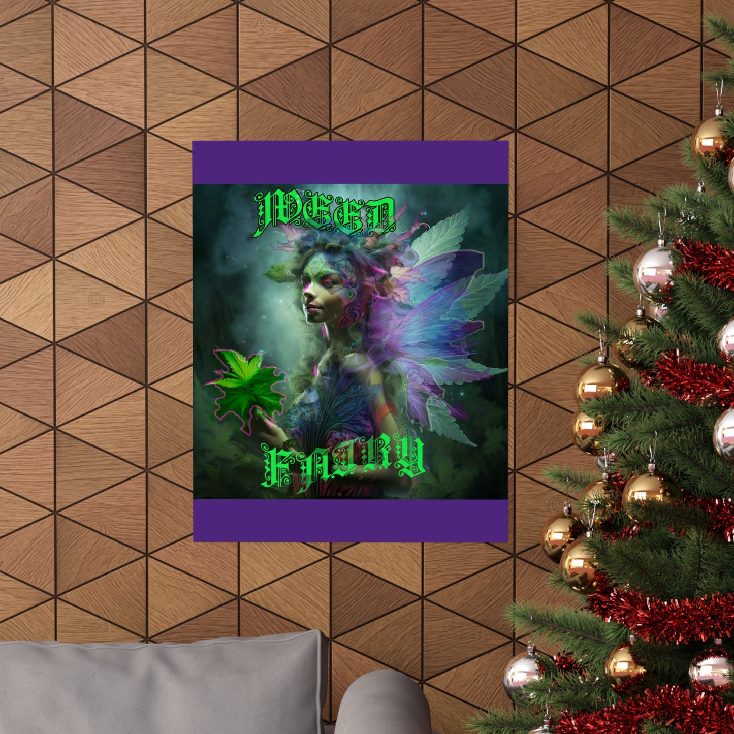 Weed Fairy Matte Vertical Posters