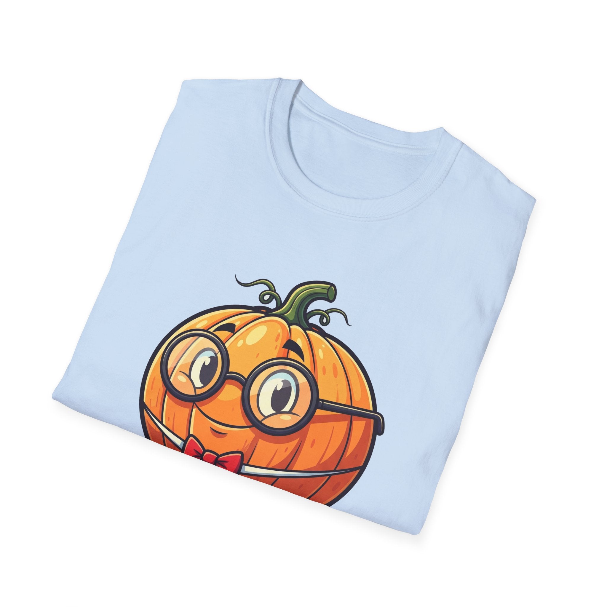 Playful Pumpkin T-Shirt, Funny Fall Tee, Halloween Apparel, Gift for Pumpkin Lovers, Casual Unisex Wear