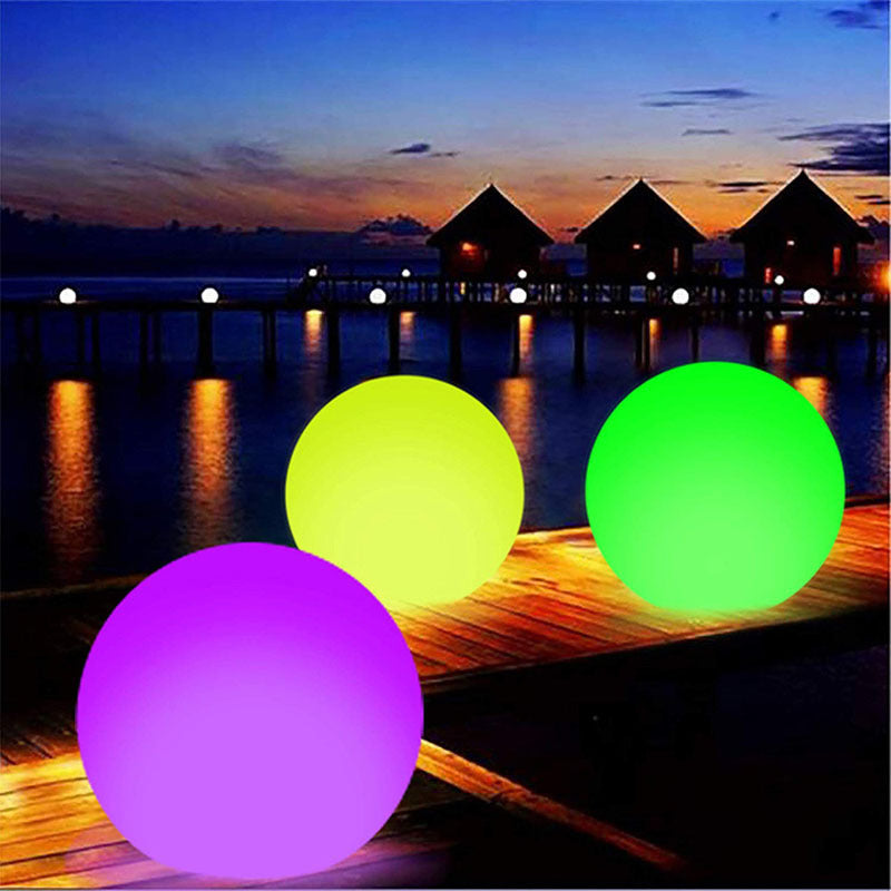 Inflatable glow ball