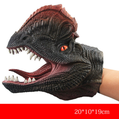 Hand puppet dinosaur gloves