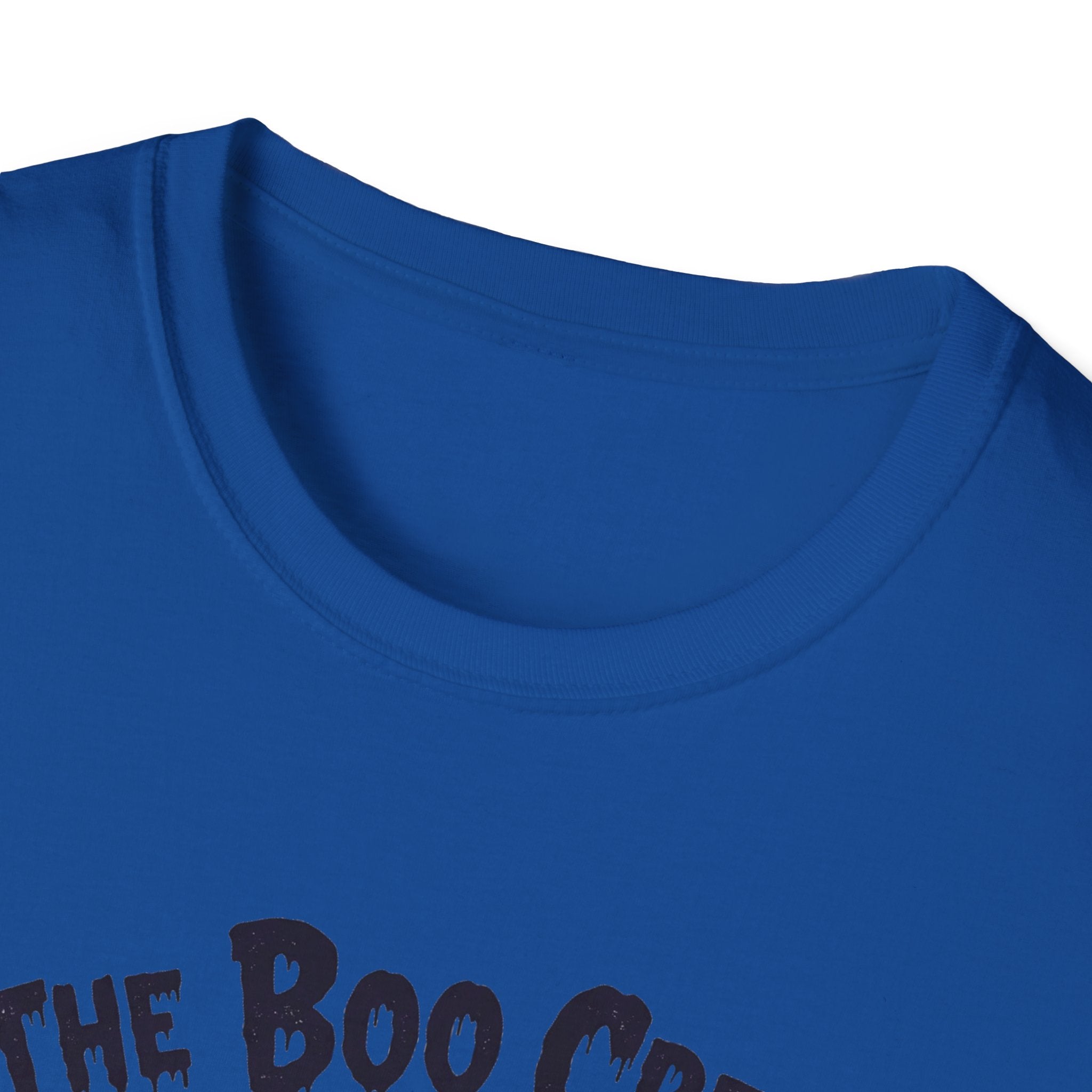 The Boo Crew T-Shirt - Spooky Halloween Tee, Unisex Casual Wear, Perfect for Trick-or-Treat, Halloween Party, Gift for Ghost Lovers