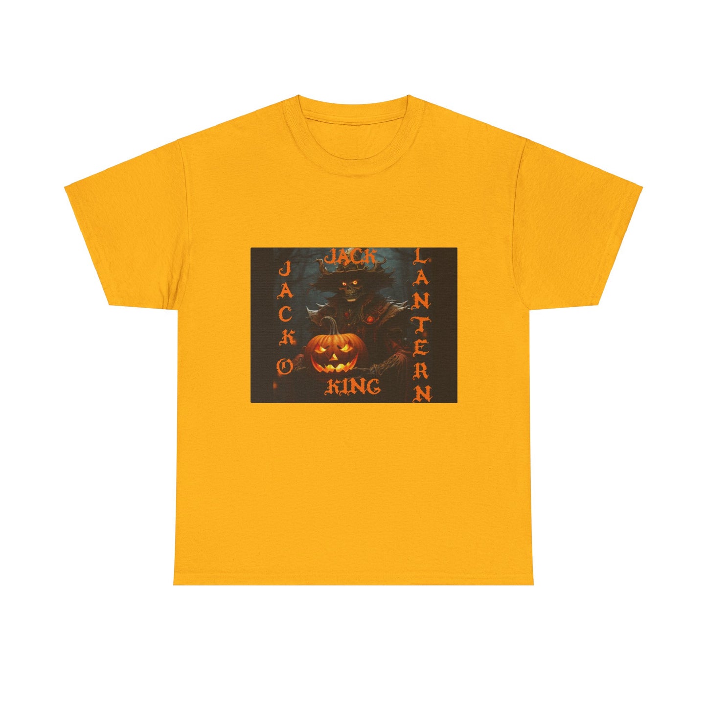 Jack O Lantern King Unisex Heavy Cotton Tee