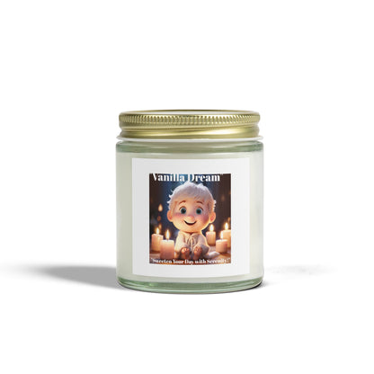 Vanilla Dream Scented Candle - 4oz & 9oz - Cozy Home Fragrance