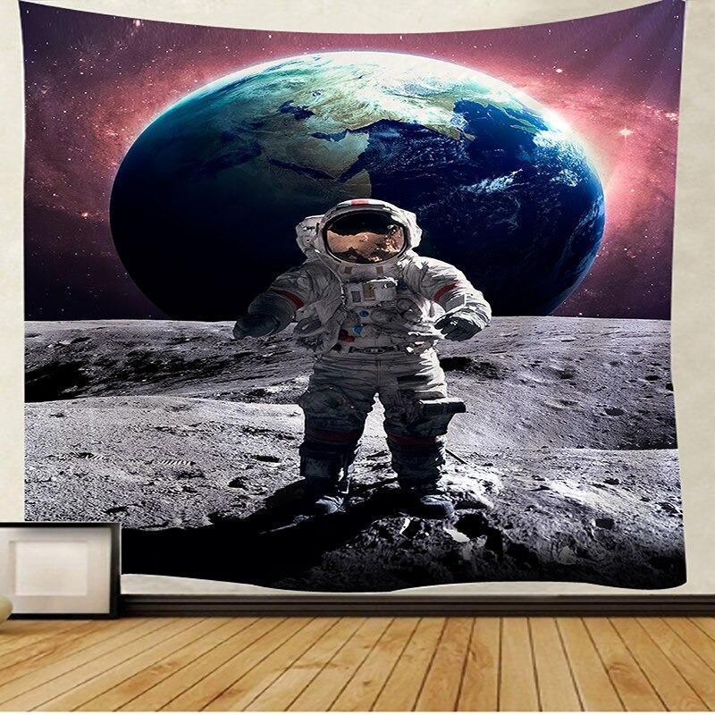 Astronaut To Earth Tapestry