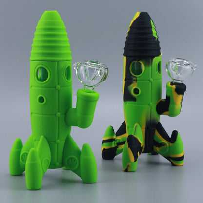 Silicone Hookah Astronaut Rocket Smoking Pot