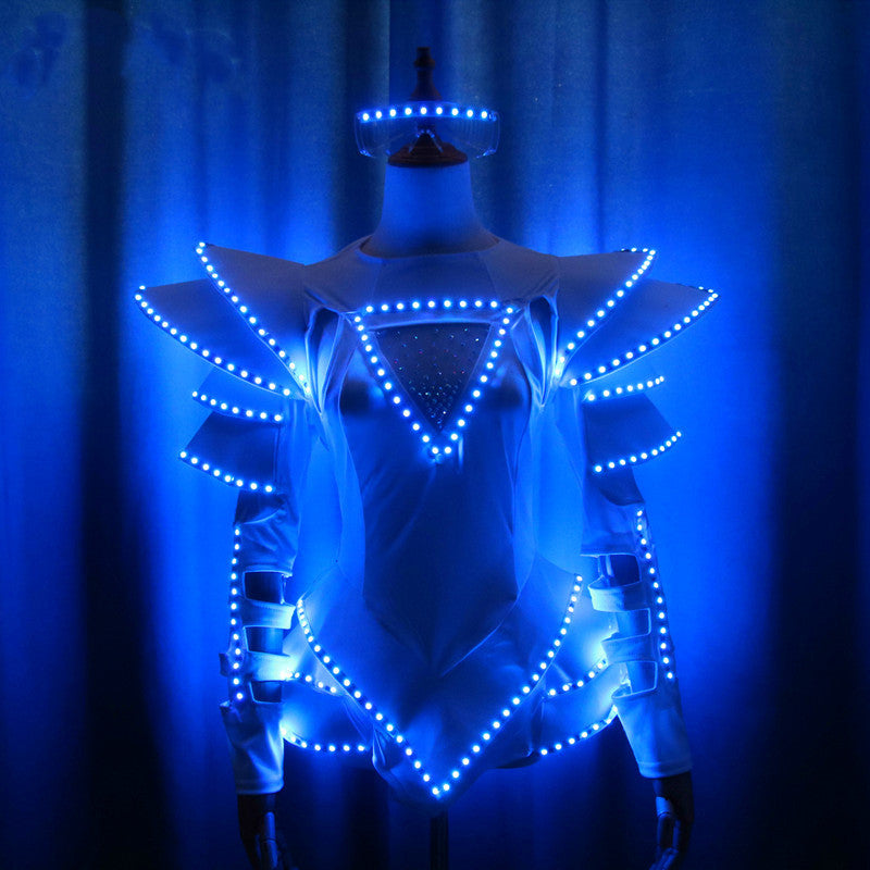 Full-color LED Light-up Skirt Costume One-piece