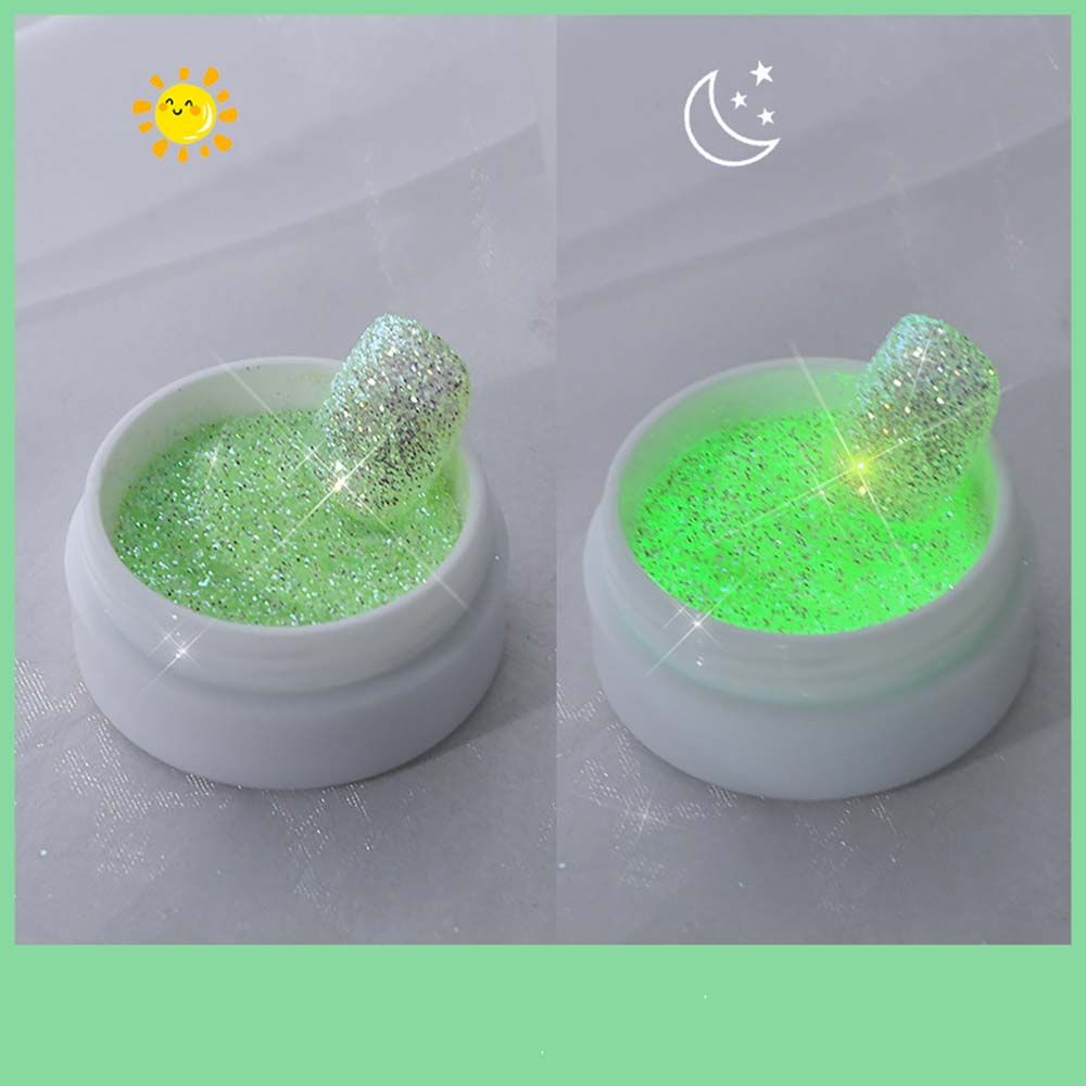 Nail Art Jewelry Glowing Sugar Glow Powder