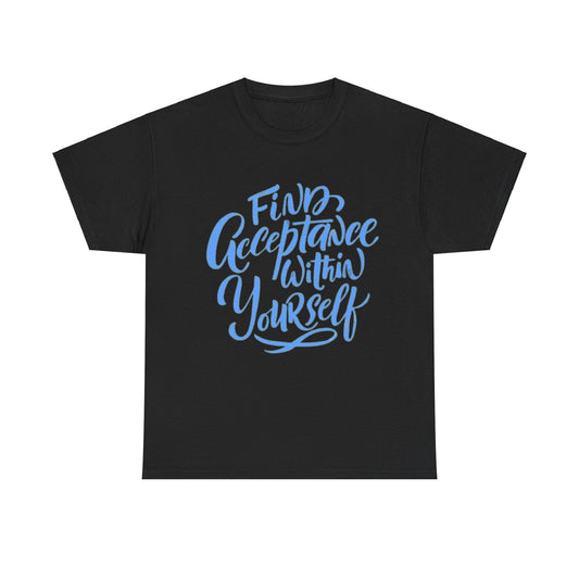 Acceptance Unisex Heavy Cotton Tee - S-Mart Shop Smart Treasures