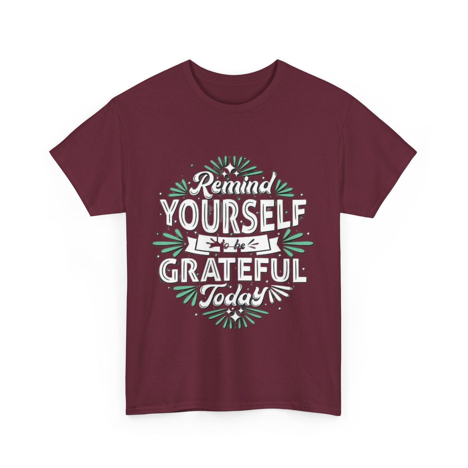 Be Grateful Unisex Heavy Cotton Tee - S-Mart Shop Smart Treasures
