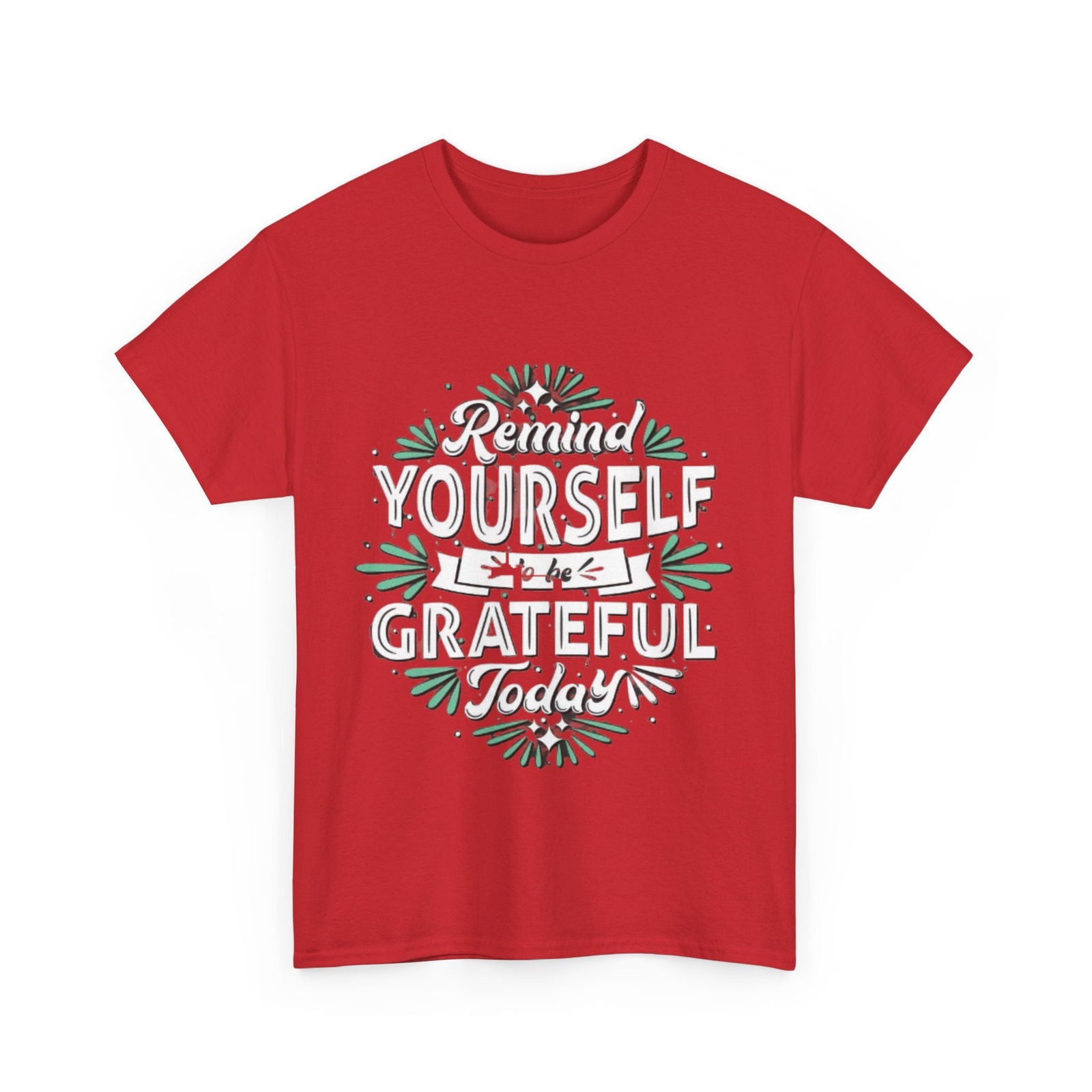 Be Grateful Unisex Heavy Cotton Tee - S-Mart Shop Smart Treasures