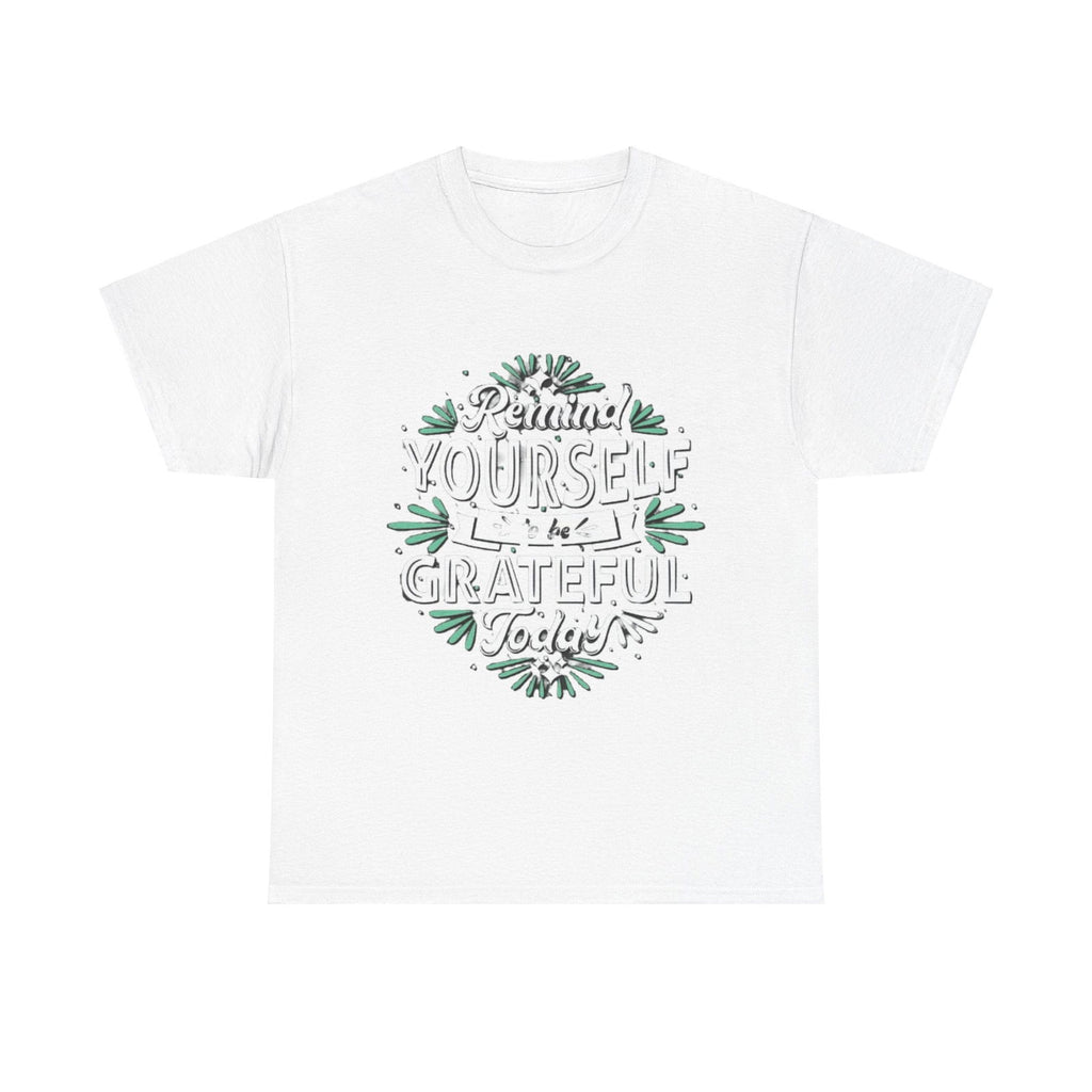 Be Grateful Unisex Heavy Cotton Tee - S-Mart Shop Smart Treasures